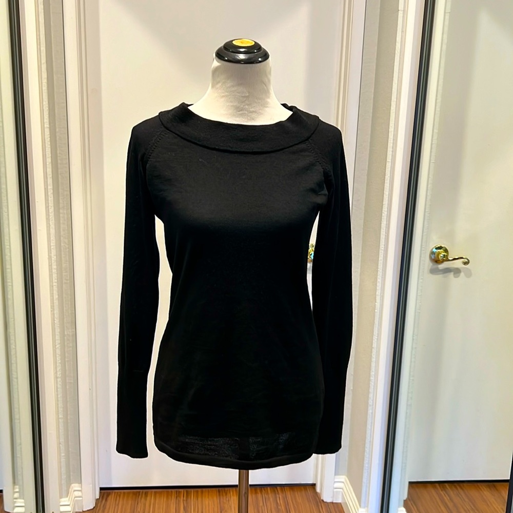 Calvin Klein Black Merino Sweater